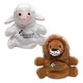 7" Lion Lamb Puppet